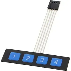 1x4 Tastenfeld / Matrix - Eingabefeld