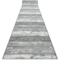 rugsX Läufer, Grau, Textil, Rechteckig, 100x440 cm, Teppiche & Böden, Teppiche, Teppichläufer