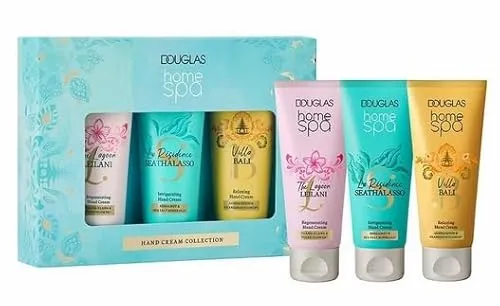 Douglas - Home Spa - Hand Cream Collection - The Lagoon Leilani Hand Cream 75ml + La Résidence Seathalasso Hand Cream 75ml + Villa Bali Hand Cream 75ml
