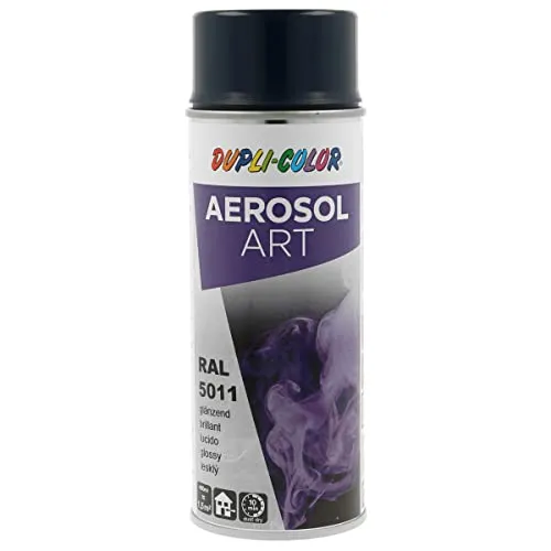 DUPLI-COLOR 787829 AEROSOL ART RAL 5011 stahlblau glänzend 400 ml