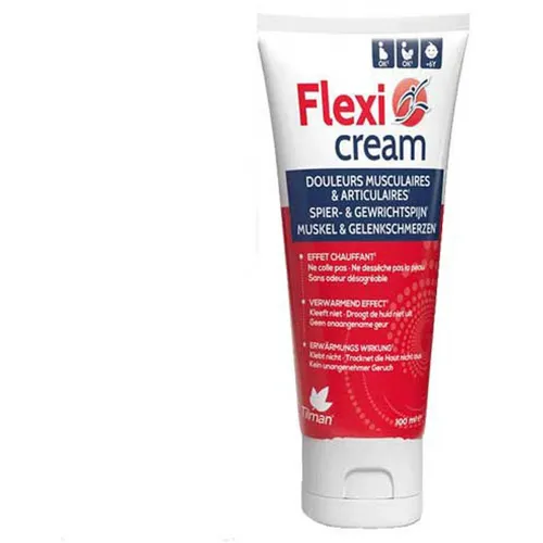 Tilman Flexicream action rapide et chauffante 100ml - Flexicream zur Unterstützung der Pflege, ideal für den schnellen Einsatz bei Muskelverspannungen, 100 ml in praktischer Tube.