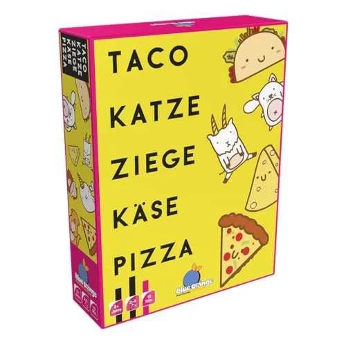 Kartenspiel - Taco Katze Ziege Käse Pizza