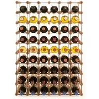 PROREGAL Vinotega Modulares Weinregal aus Kiefernholz - Weinregal aus massivem Kiefernholz, ideal für stilvolle Aufbewahrung und Präsentation deiner Weinsammlung. Perfekt für Wohnräume und Gastronomie.
