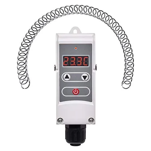 Emos Anlege-Thermostat P5683 - manuelles Thermostat für präzise Temperaturregelung, ideal für Heizungssteuerung