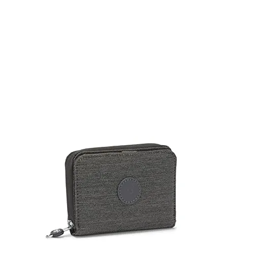 Kipling Money Love Geldbörse, Black Peppery (Schwarz) - Damen-Geldbörse mit RFID-Schutz, 2 Hauptfächern und 6 funktionalen Fächern für optimale Organisation und Sicherheit