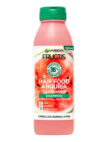 Fructis Hair Food Anguria Shampoo Rivitalizzante Garnier 350ml