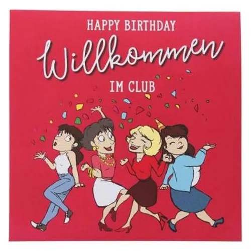 Depesche Musikkarte Willkommen im Club - Popup Music Card (1 Stk.) (11694.021A)