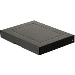 Falken Geschenkpapier PureBox Black - DIN A4, 40 mm Höhe, aus Recyclingkarton, umweltfreundlich und stilvoll in Schwarz