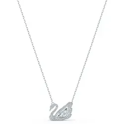 Swarovski Swan Halskette – Eleganter Schwan mit funkelnden Swarovski Kristallen - Ketten für Damen, exquisite rhodinierte Halskette mit einem schimmernden Schwan und hochwertigen Swarovski Kristallen – perfekt für besondere Anlässe.