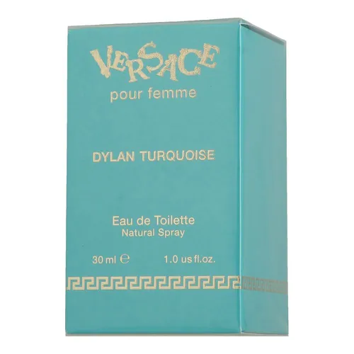 Versace Dylan Turquoise Pour Femme 30ml Eau de Toilette - Damenparfum mit erfrischendem Duft, ideal für den Alltag oder besondere Anlässe, in eleganter 30ml Flasche aus Italien.