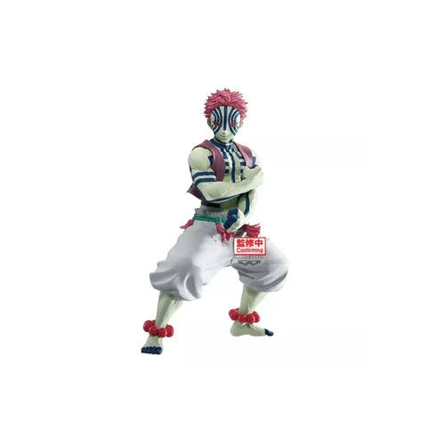 Banpresto Demon Slayer: Kimetsu no Yaiba Grandista AKAZA Figur - Detailreiche Actionfigur von AKAZA aus Demon Slayer, ideal für Sammler und Fans der Serie.