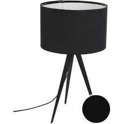 Zuiver Stehleuchte Tripod, Natur, 157 cm - Stehleuchte im Scandi Style mit stabilen Metallbeinen und Touch-Schalter für komfortables Ein- und Ausschalten. Ideal für eine angenehme Lichtstimmung in Ihrem Wohnbereich.