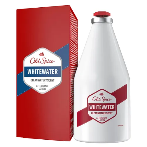 Old Spice Aftershave Lotion Whitewater - Old Spice Whitewater Aftershave Lotion für Männer, 100 ml, sorgt für ein erfrischendes Gefühl nach der Rasur und bietet einen hochwertigen Duft. Ideal für den täglichen Gebrauch, damit Sie immer gut riechen!