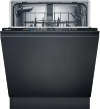 Siemens iQ100 SX61HX01TE Geschirrspüler - Vollintegrierter Geschirrspüler für 13 Maßgedecke, extrem leise mit nur 46 dB und aquaStop für zusätzlichen Schutz vor Wasserschäden.