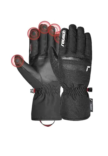 Reusch Winter Glove All Finger Touch - Extra warme und winddichte Skihandschuhe - Skihandschuhe für Männer und Frauen mit touchscreenkompatibler Technologie, ideal für kalte Wintertage. Atmungsaktiv und winddicht für höchsten Komfort beim Skifahren oder Outdoor-Aktivitäten.