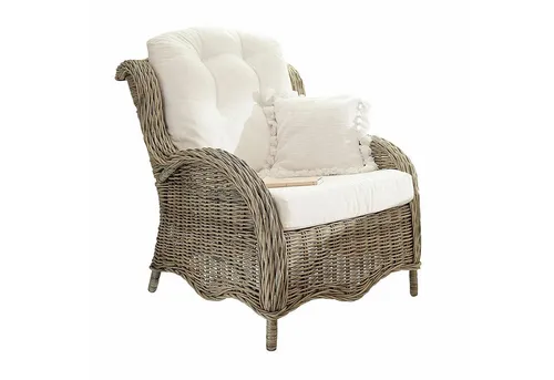 Mirabeau Sessel Sessel Hailee braun/creme