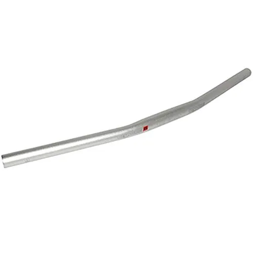 ErgoTec Unisex Flat Bar Lenker – Silber, Einheitsgröße - Hochwertiger Aluminium 6061 T6 Fahrradlenker mit 600 mm Griffweite, ideal für Trekking und Road Bikes. E-Bike ready und sicher dank ergotec Safety Level.