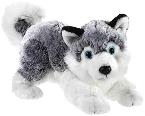 Heunec 277878 MISANIMO Husky liegende 28 cm, Mehrfarbig