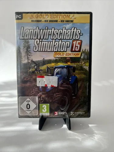 Landwirtschafts-Simulator 15 - Gold Edition für PC - Spiele die Gold-Edition des beliebten Landwirtschafts-Simulators auf PC und erlebe realistische Landwirtschaftsmechaniken und umfangreiche Inhalte.