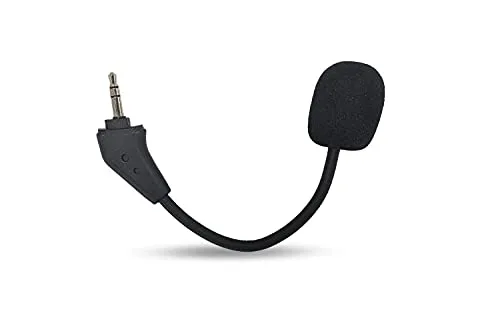 Alphatec Ersatz-Spielmikrofon für Corsair HS50 HS60 HS70 HS70 SE-Serie Stereo-Gaming-Headset auf PS4 PS5 Xbox One PC, abnehmbares 3,5-mm-Boom-Mikrofon mit Geräuschunterdrückung