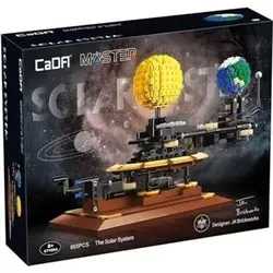 CaDA Solar System Konstruktionsspielsteine (865 Teile) - Baukästen & Bausteine, fördert kreatives Spielen und Verständnis für das Sonnensystem, geeignet für Kinder ab 6 Jahren.