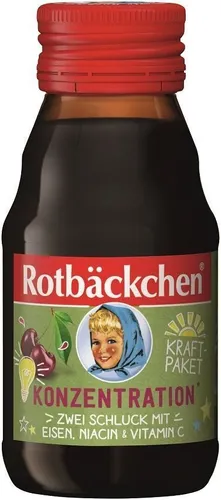FRUIT SHOT MIT EISEN, VITAMIN UND NIACIN 60 ml - ROTBACKCHEN