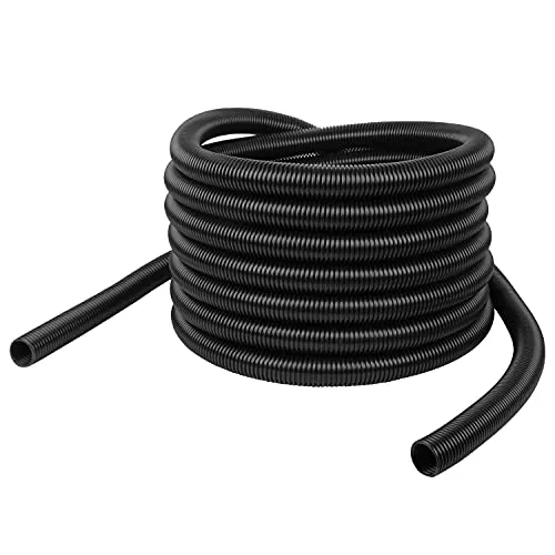 McFilter I Staubsaugerschlauch Meterware 32/35/36/38mm Innen Ø, für Staubsauger Industriesauger, Saugschlauch geeignet für Kärcher Bosch Siemens Nilfisk Parkside Einhell AEG Makita Festool - 5m/38mm