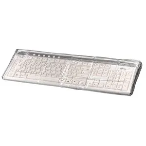 Hama 42200 Staubschutzhaube für Tastatur – Transparent - Schützen Sie Ihre Tastatur effektiv vor Staub und Schmutz mit dieser eleganten, transparenten Haube. Ideal für den täglichen Einsatz und sorgt für einen ordentlichen Arbeitsplatz.