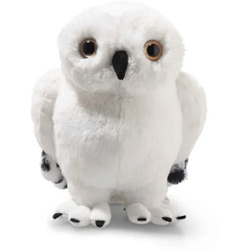 Steiff Kuscheltier Hedwig Eule - Stofftier & Teddybär, ideale Spielkameradin mit ausdrucksstarken Augen und flauschigem Plüsch – ein Must-have für Harry-Potter-Fans!