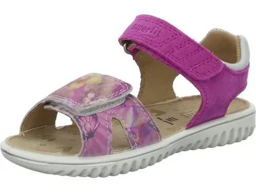 Superfit Sparkle Sandale, Pink 5540, 7.5 UK Kind - Bequeme Sandale mit flexibler Laufsohle für optimalen Tragekomfort und Freude beim Spielen.