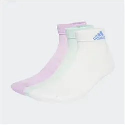 adidas Performance Sportsocken CUSHIONED SPORTSWEAR ANKLE, 3 PAAR (3-Paar) lila L (43/45)
