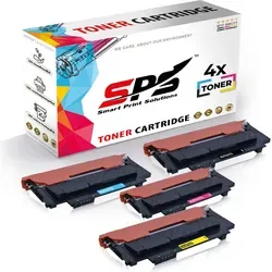 4er Multipack Set Kompatibel für HP Color Laser MFP 178NWG (6HU08A#B19) Drucker Toners HP 117A W2070A Schwarz, W2071A Cyan, W2072A Gelb, W2073A Ma...