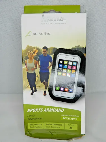 Hama Active Line Sport-Armband "Running" für Smartphones Gr.XL #177783 (Me 58)
