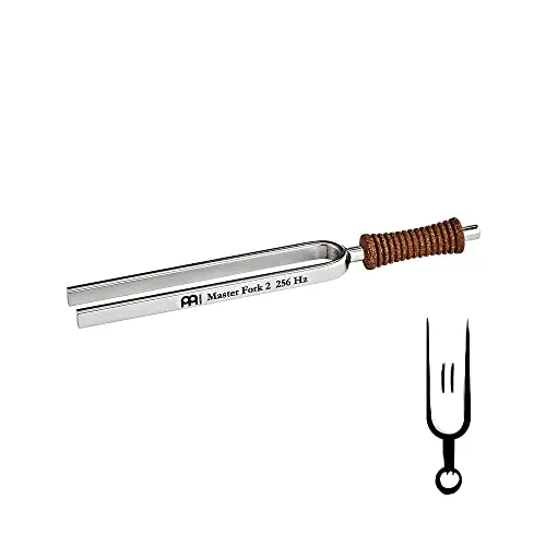 Meinl Sonic Energy Stimmgabel "Master Fork 2" - Instrumentenzubehör, handgefertigt aus hochwertigem Premium-Stahl, ideal zur präzisen Stimmgebung mit einem klaren Ton von 256 Hz.
