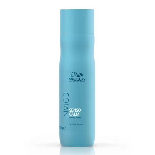 Wella Invigo Balance Senso Calm Shampoo - Beruhigendes Shampoo für empfindliche Kopfhaut, reinigt sanft und lindert Irritationen mit Allantoin und Lotus-Extrakt.