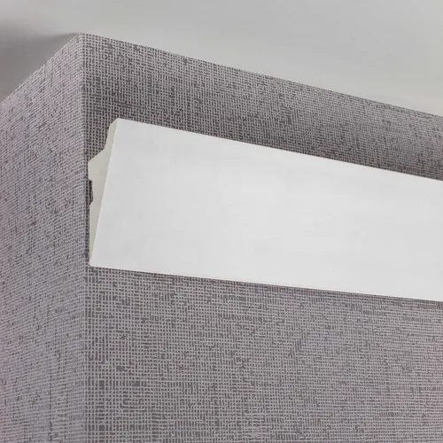 PROVISTON Licht Stuckleiste, 38 x 70 x 2000 mm, LED Deckenleiste Kunststoff