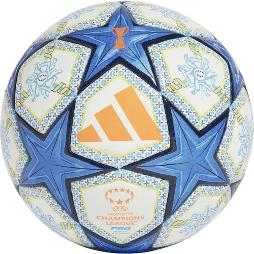 ADIDAS Ball UWCL 24/25 Knock-out Stages Pro - Fußbälle mit nahtloser, thermisch geklebter Oberfläche und offizieller FIFA Quality Pro Zertifizierung für höchste Spielqualität.