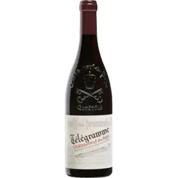 Télégramme 2022 - Domaine du Vieux Télégraphe Rotwein - Eleganter Châteauneuf-du-Pape Zweitwein mit Frische, Mineralität und feiner Balance – ein Genuss für Rotweinliebhaber.