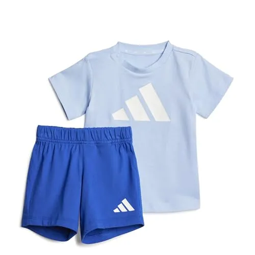 ADIDAS SPORTSWEAR Trainingsanzug "I BL T-SET 160" für Kinder - Sportliche Trainingsbekleidung aus 100% Baumwolle, ideal für aktive Kinder. Lockerer Schnitt und weicher Single Jersey sorgen für höchsten Komfort beim Spielen.