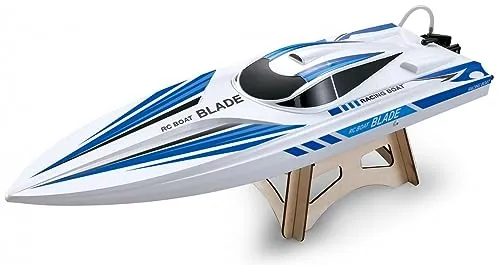 AMEWI 26071 - Speedboot Blade Mono - RTR - 670 mm - RC-Modelle, schnelles Elektro-Speedboot mit bis zu 40 km/h für spannende Rennabenteuer, komplett bereit für den Einsatz.