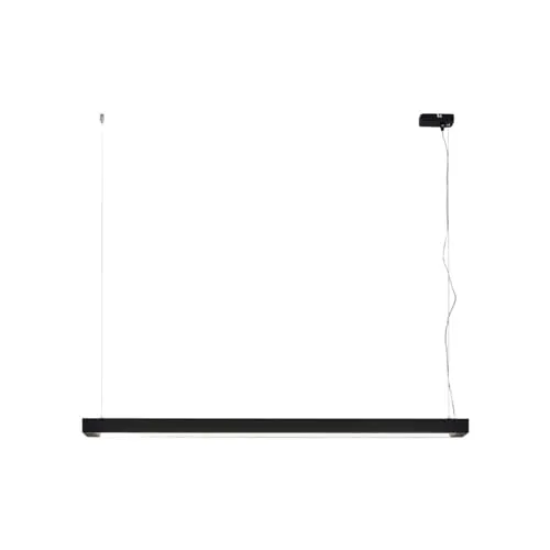 Arcchio LED Büroleuchte Cuna - Moderne Pendelleuchte in Schwarz aus Aluminium - Energieeffiziente Büroleuchte, ideal für angenehmes Licht im Büro oder Zuhause – hochwertige Leuchtmittel inklusive!