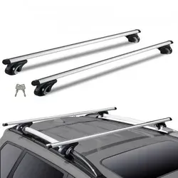 VEVOR Universal-Dachträger-Querstange 132cm - Robuster Gepäckträger für Fahrzeuge mit erhöhter Seitenreling, hohe Tragfähigkeit und mühelose Installation