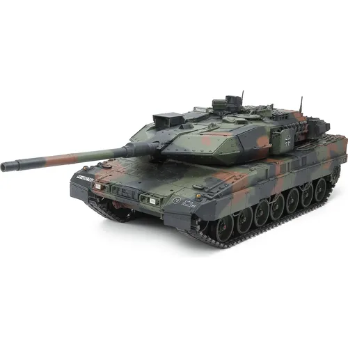 Tamiya 1/16 RC German Battle Tank Leopard 2 A7V Full Option Kit - RC Battle Tank im Maßstab 1/16, umfassendes Full Option Kit für detailverliebte Modellbauer und Spielzeugliebhaber.