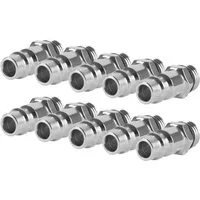 STAHLWERK 10er Set Druckluft-Schnellkupplung NW 7.2 - Hochwertiges Zubehör für Druckluft-Kompressoren mit massiver Bauweise, belastbar bis 35 bar. Ideal für professionelle Anwendungen in Industrie und Handwerk.