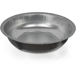Blümelhuber Verzinkte Schale zum Bepflanzen - Garten Deko Draußen Miniteich Balkon Mini Teich ⌀39cm