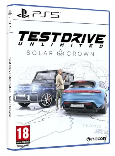 Test Drive Unlimited Solar Crown - Open-World-Multiplayer-Rennspiel für PS5, entdecke Hong Kong Island und customize ikonische Autos von Herstellern wie Ferrari und Lamborghini.