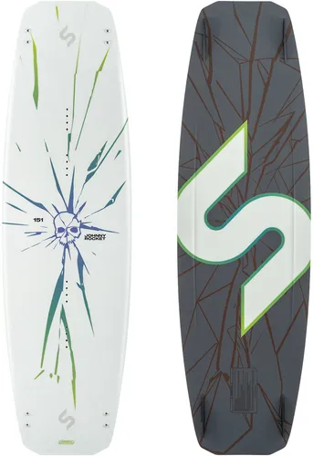 SLINGSHOT JOHNNY ROCKET Wakeboard 2026 - 139 - Das JOHNNY ROCKET Wakeboard 2026 - 139 bietet ein schmaleres Profil für optimale Kontrolle und Grip. Ideal für Air und Speed, ermöglicht es kreative Tricks und beeindruckende Sprünge hinter dem Boot.
