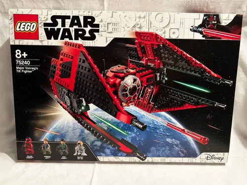LEGO Star Wars: Major Vonreg's TIE Fighter (75240) - LEGO Set für Fans ab 8 Jahren, 496 Teile für kreativen Bau-Spaß und spannende Star Wars Abenteuer.