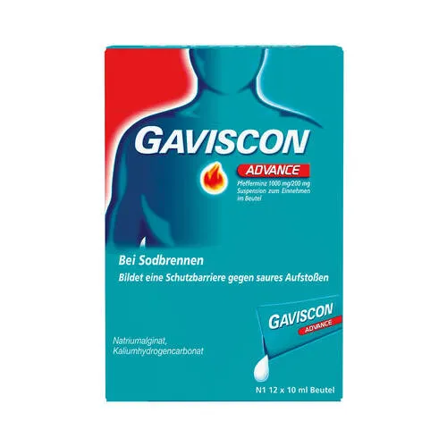 GAVISCON Advance Pfefferminz Suspension bei Sodbrennen