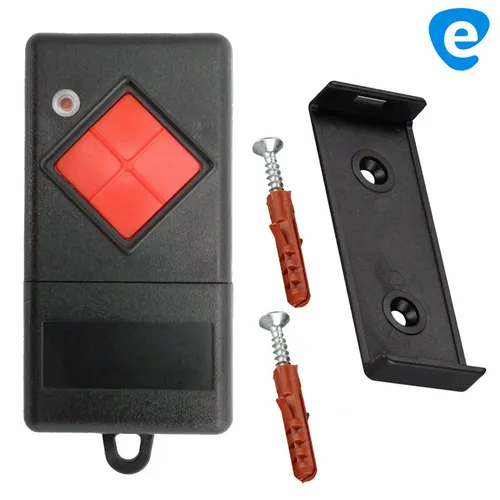Dickert MAHS27-01 Handsender 1-Kanal - Garagentor-Handsender mit einer Reichweite von bis zu 75 m, ideal für die einfache Steuerung Ihres Garagentors.